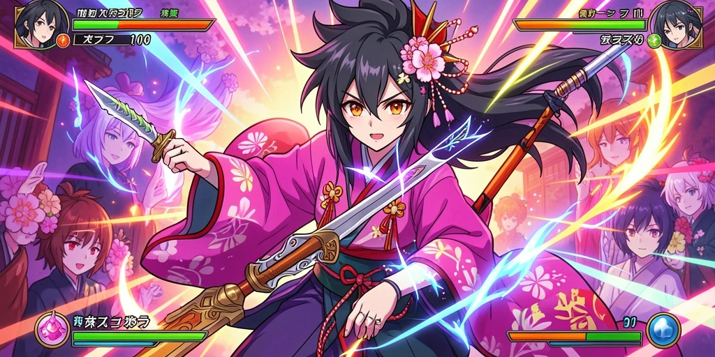 Screenshot menampilkan mode multiplayer yang kompetitif.