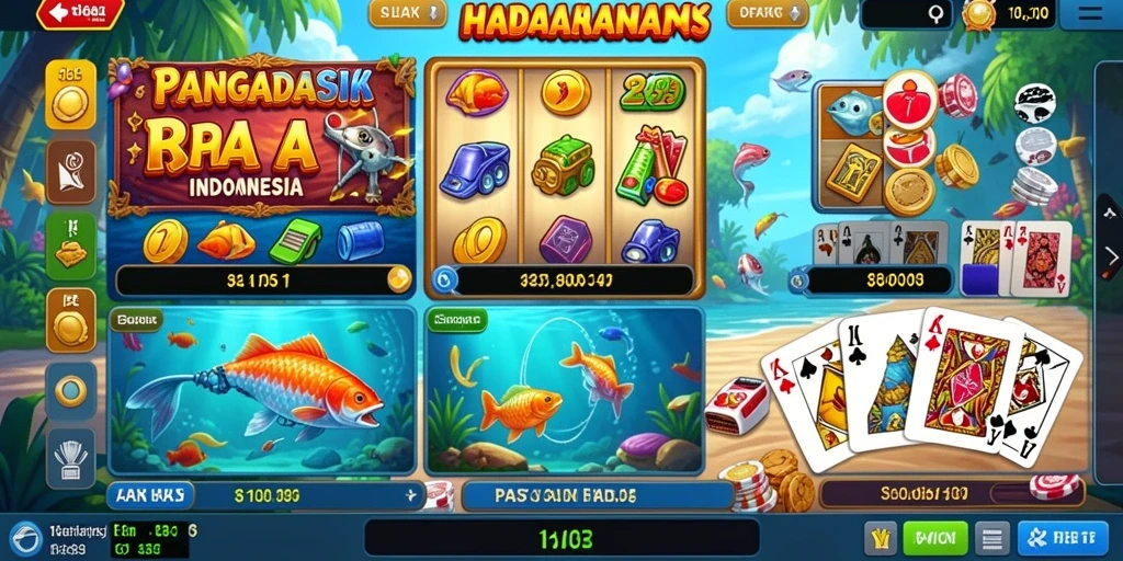 Fitur leveling yang menambah tantangan dan kesenangan.