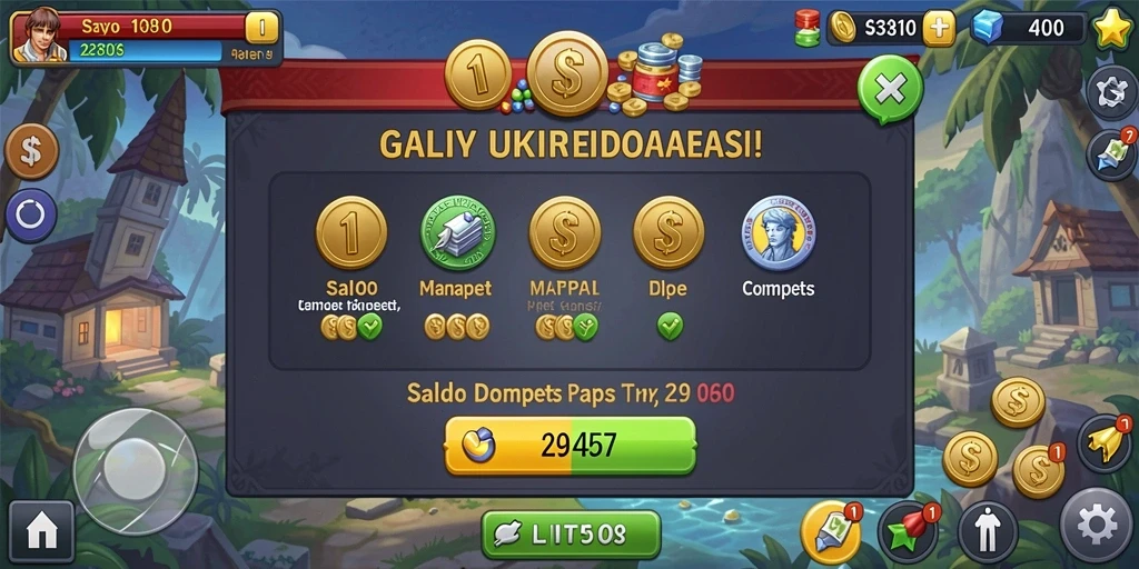 Bonus harian menambah keseruan bermain.