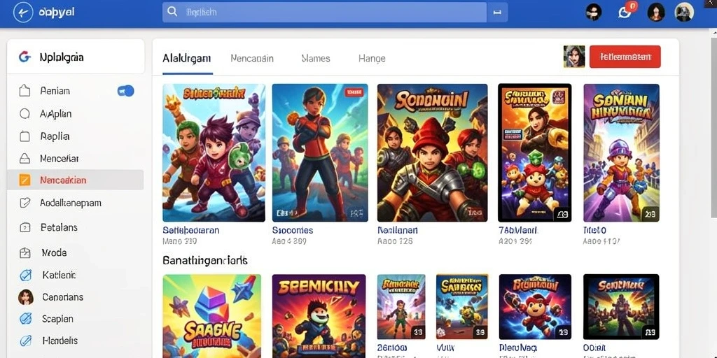 Tangkapan layar memperlihatkan fitur sosial yang memungkinkan interaksi antar pemain.