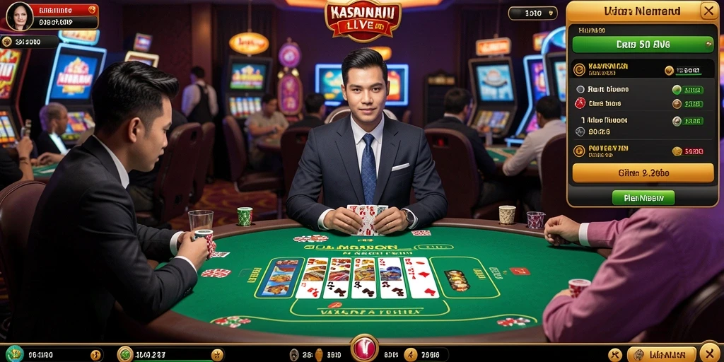 Momen seru saat meraih jackpot.
