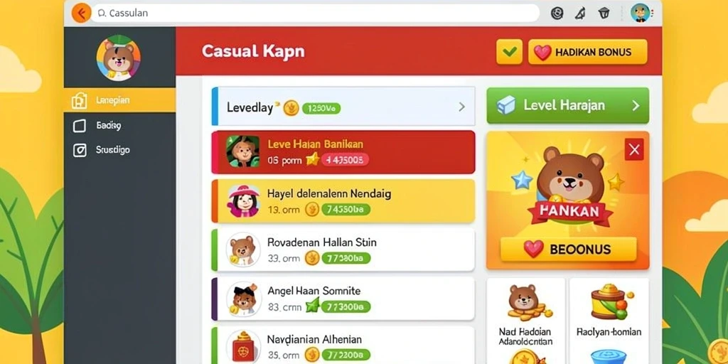 Tangkapan layar menunjukkan komunitas pemain yang aktif dan interaksi sosial.