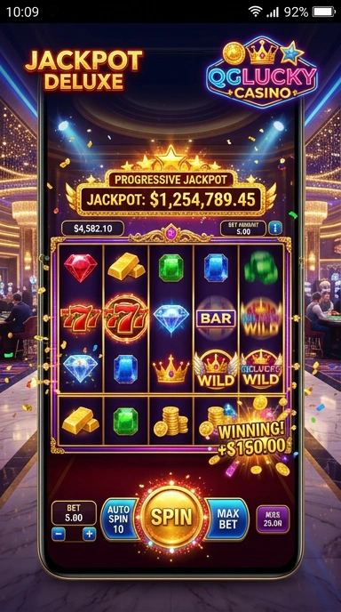 qglucky — layar beranda